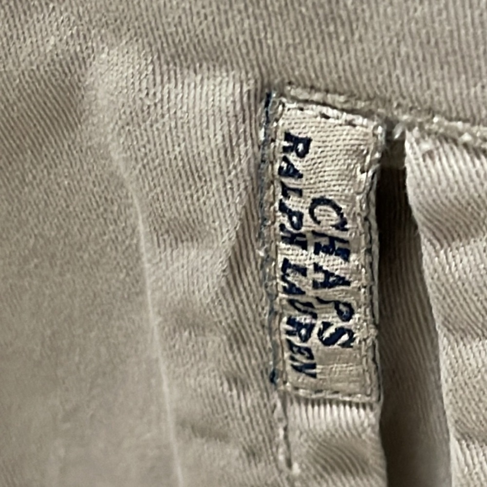 Vintage Chaps Ralph Lauren Men’s Zip Up Jacket tan size XL - Picture 5 of 14